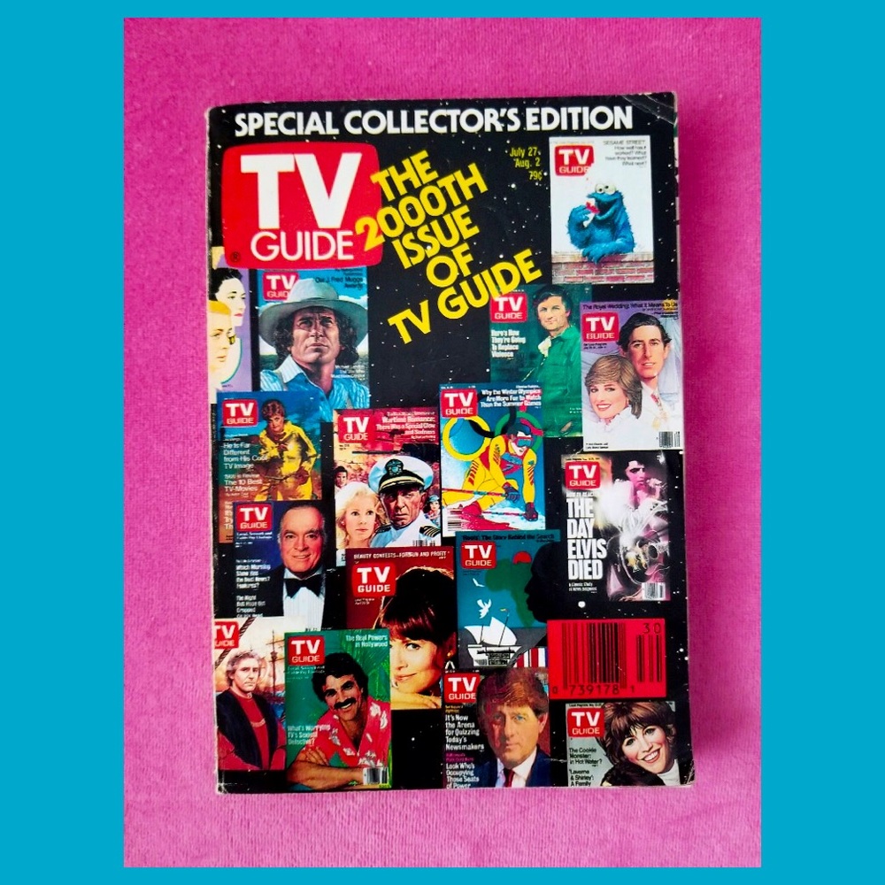 Vintage TV GUIDE July 27, 1991 The 2000th Issue Special Collector’s Edition